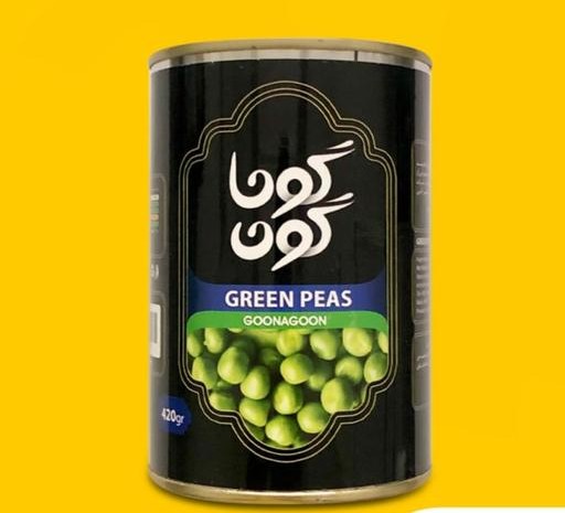 گوناگون کنسرو نخود سبز 420 گرمی